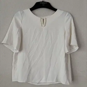 Natural beauty basic 반팔 블라우스 S