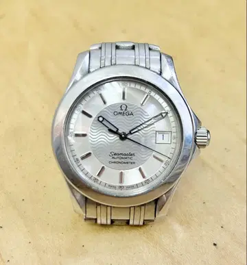 OMEGA Seamaster 자동 손목시계 실버