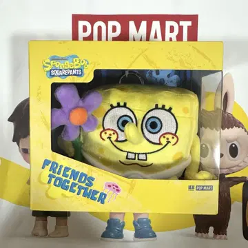 popmart 신상 스펀지밥 키체인