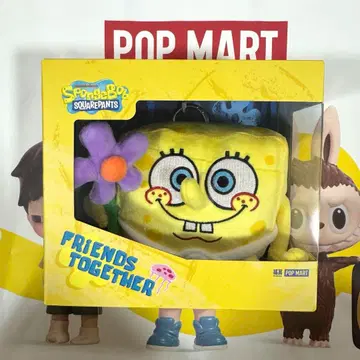 popmart 신상 스펀지밥 키체인