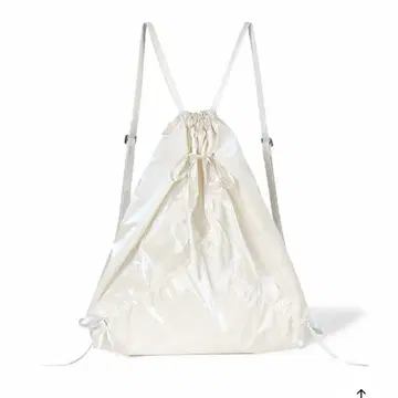 fennec RIBBON STRING BAG PEARL IVORY