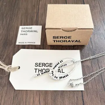 SERGE THORAVAL 셀주 트라발 노엘 컬렉션 목걸이