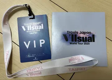 TravisJapan 트라자왈츠 타이베이 VIP 홀더 메시지 카드