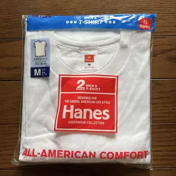 Hanes 반팔 T셔츠 M 사이즈 2매 세트