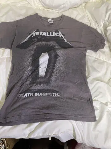 Metallica world death magnetic tour 티셔츠