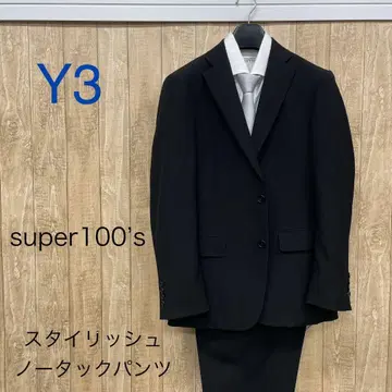 하자품 새상품, 미사용 [ Y3 ] 블랙 포멀 예복 남성용