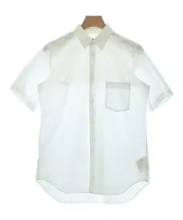 블랙 꼼데가르송 캐주얼 셔츠 남성용