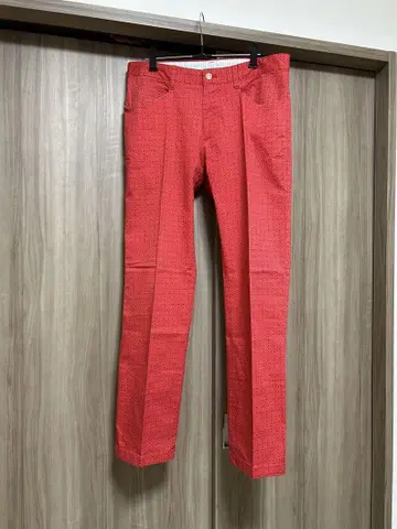 ZOY 남성 바지 사이즈 85 빨간색