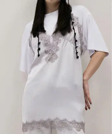 MEDI SATIN DOCKING TUNIC TEE (AMERI)