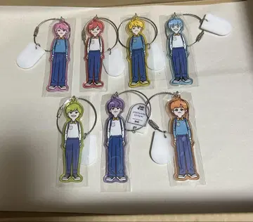 나니와단시 나니와노니와 아크릴 키링 7개 세트