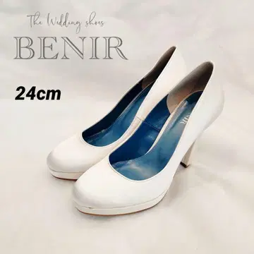 BENIR 베니르 새틴 펌프스 하이힐 24cm 12cm힐