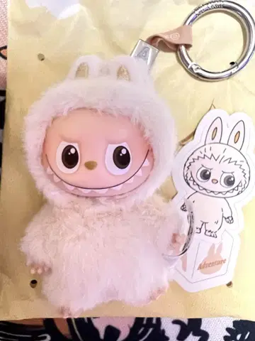 LABUBU PIN FOR LOVE 봉제 인형 펜던트 A