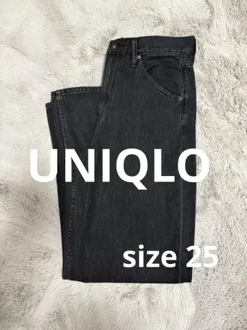 UNIQLO 배기 커브 청바지