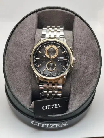 새상품 시티즌 에코 드라이브 전파 솔라 H804-S099382 세계 시계