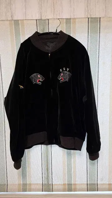 GANGSTERVILLE 블랙 XL 수베니어 자켓
