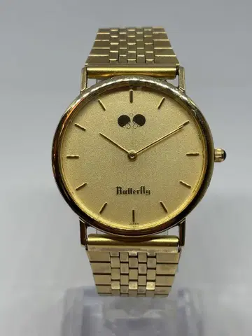 기념품 butterfly 탁구 45th anniversary 손목시계
