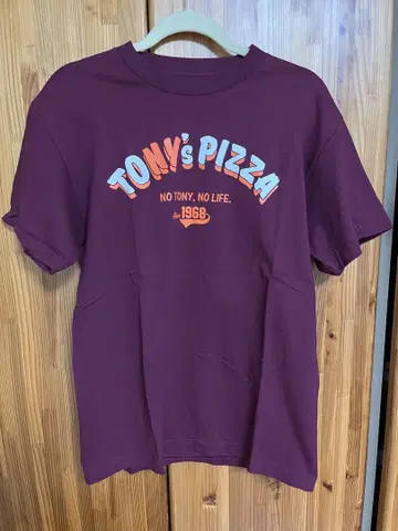 TONY's PIZZA x the apartment 한정판 T셔츠 M