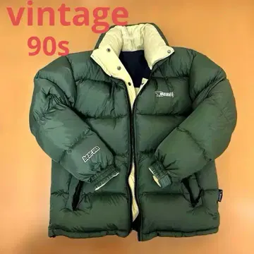 [ Bear USA ] 울트라 웜 눕시형 자수 로고 리버서블 다운 자켓