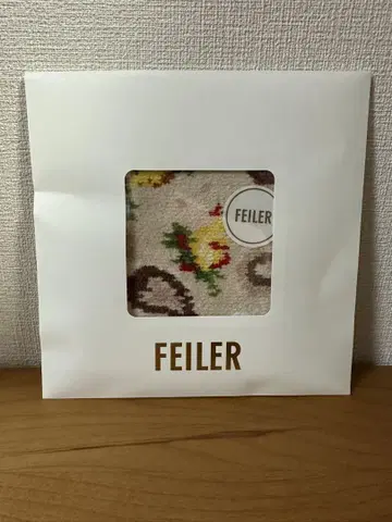 미사용 새상품 페일러 FEILER 하이 페이즐리 베이지 완판템