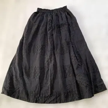 츠하루 바이 사만사 모스모스 인도산 패치워크 레이스 롱 스커트