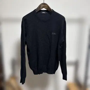 Titleist 블랙 크루넥 스웨터 L