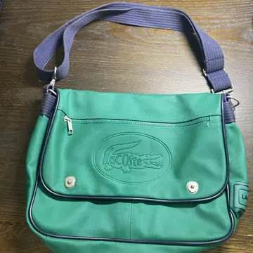 LACOSTE 라코스테 메신저 백 숄더 빈티지 그린