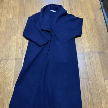 ZARA 네이비 롱 코트