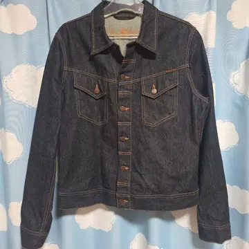 새상품급 nudie jeans 누디진 L 사이즈 데님 자켓