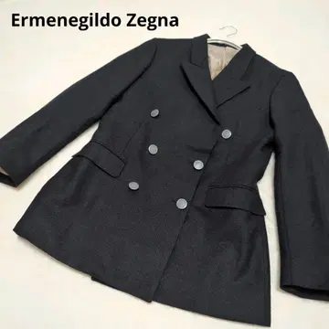 Ermenegildo Zegna 더블 버튼 자켓 코트 코트