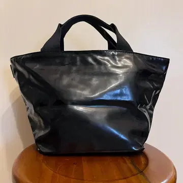 Herve Chapelier 보트형 토트 토트백 블랙 (bg055)