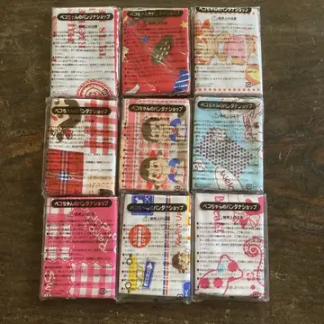 페코짱 반다나 손수건 9세트