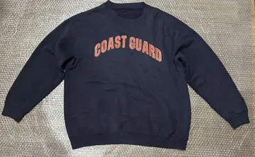 COAST GUARD 맨투맨 프린트 스웻셔츠 트레이닝복 L