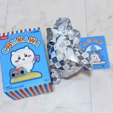 치이카와 (먼작귀) MINISO 폭염의 여름 하치와레 피규어