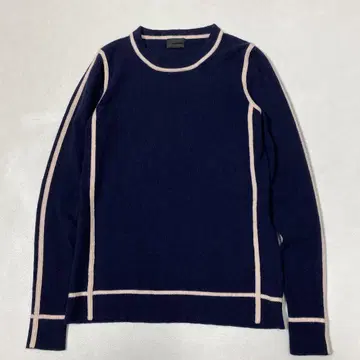 J.CREW COLLECTION 이탈리아 캐시미어 100 바이컬러 니트