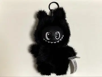 LABUBU 래브부 봉제 인형 키링 블랙 아프리칸 에디션