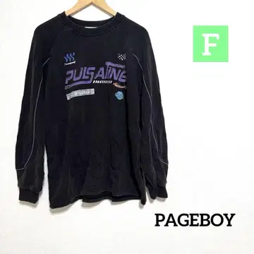 PAGEBOY 모토크로스 맨투맨 트레이닝복