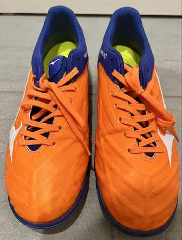 Mizuno 미즈노 REBULA 풋살 오렌지/블루 25.5cm