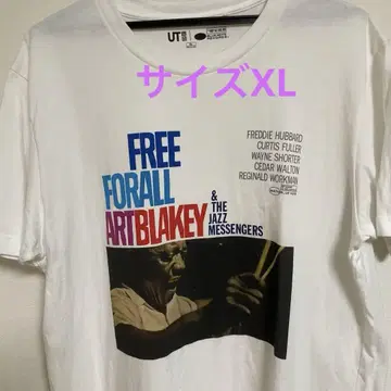 유니클로 T셔츠 재즈 블루 노트 XL
