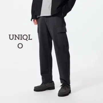 [유니클로] 저지 이지 카고 팬츠 남성용 전체 밴딩 84-92cm