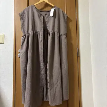 SM2 택 포함 새상품 전후 착용 프렌치 슬리브 원피스