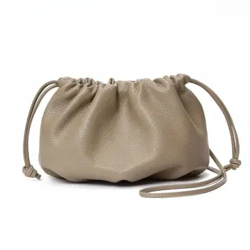 AYAKO BAG Leather KINCHAKU/CRETA