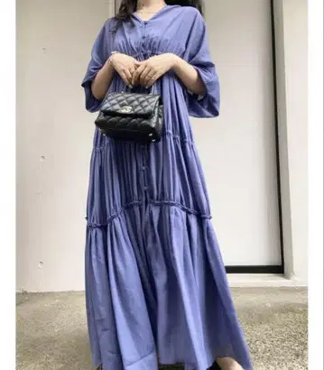 SHEER TIERED DRESS/ameri vintage