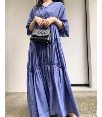 SHEER TIERED DRESS ameri vintage