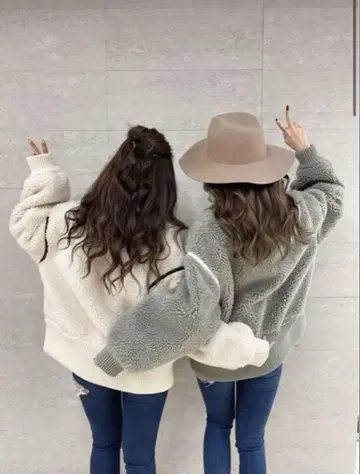 [ GYDA ] WIDE RIB 보아 B-3 자켓