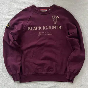 AVIREX 아비렉스 BLACK KNIGHTS 트레이닝복 맨투맨