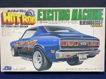 [희귀품] 아리이 1/20 핫로드 블루버드U HOTROD