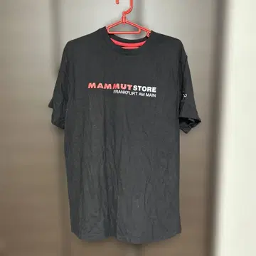 MAMMUT 프랑크푸르트 AM 마인 티셔츠 블랙 남성용 XL