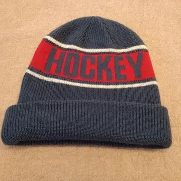 배송비 포함 HOCKEY 니트 모자 비니 그레이 빨간색
