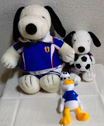 스누피 봉제 인형 축구 일본 대표