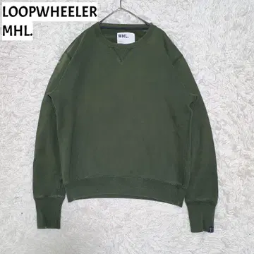 MHL. x LOOPWHEELER 맨투맨 카키